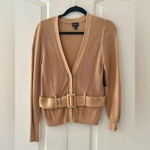 NWT Camel Cardigan with Belt 🆕